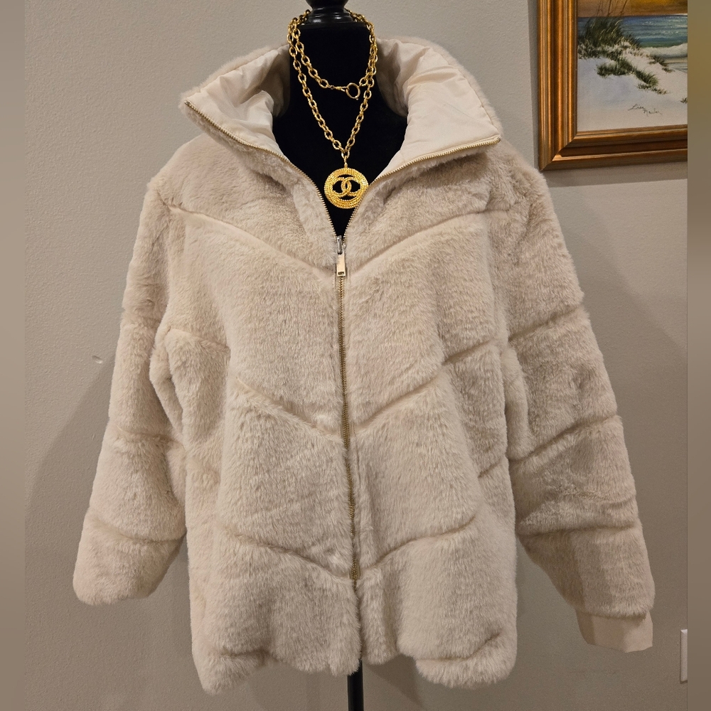 Faux Fur Jacket New